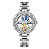 Woman Watch Ladies Clock Luxury Fashion Female Mechanical Watches Wristwatches - Emete store