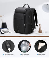 Mark Ryden Oxford Waterproof Backpack with Hidden Pocket & USB Charging - Emete Store