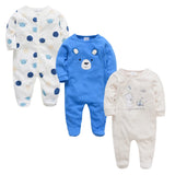 3 pcs/lot Baby Long Sleeve Soft Cotton Boys Clothes - Emete Store