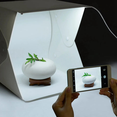Mini Portable and Folding Photo Light Box - Emete store