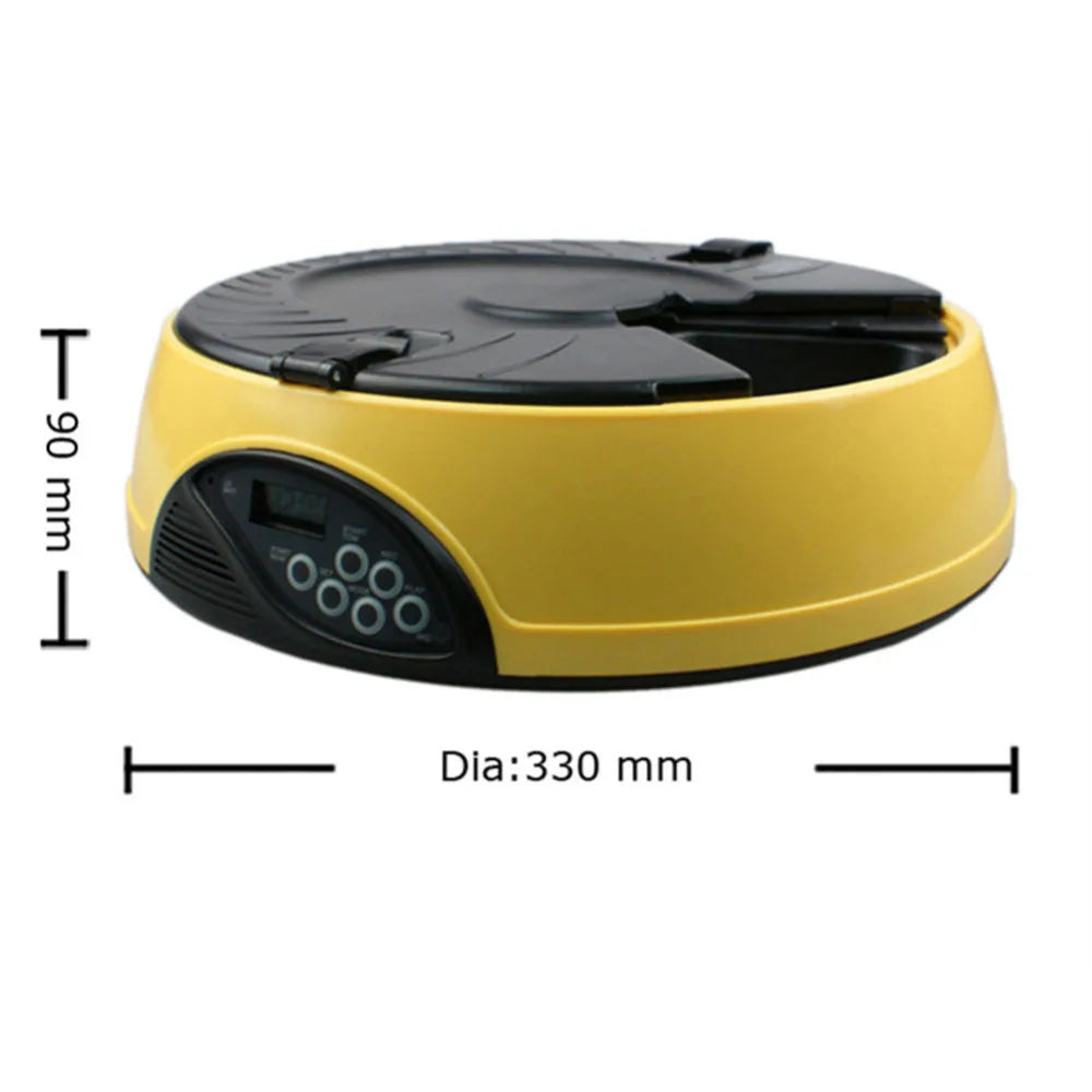 6 Meal Pet automatic feeding machine - Emete store