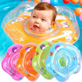 Swimming Baby Accessories Neck Ring Tube Safety Infant Float Circle for Bathing Inflatable Flamingo Inflatable