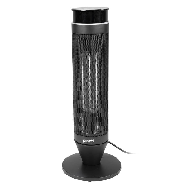 Pronti Electric Tower Heater 2000W Remote Portable - Black - Emete Store