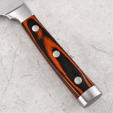 Stainless Steel Cheese Knife Colourful Wooden Handle - Emete Store