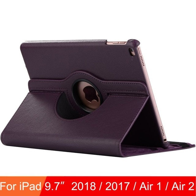 Leather Smart Cover Case for Apple iPad - Emete Store