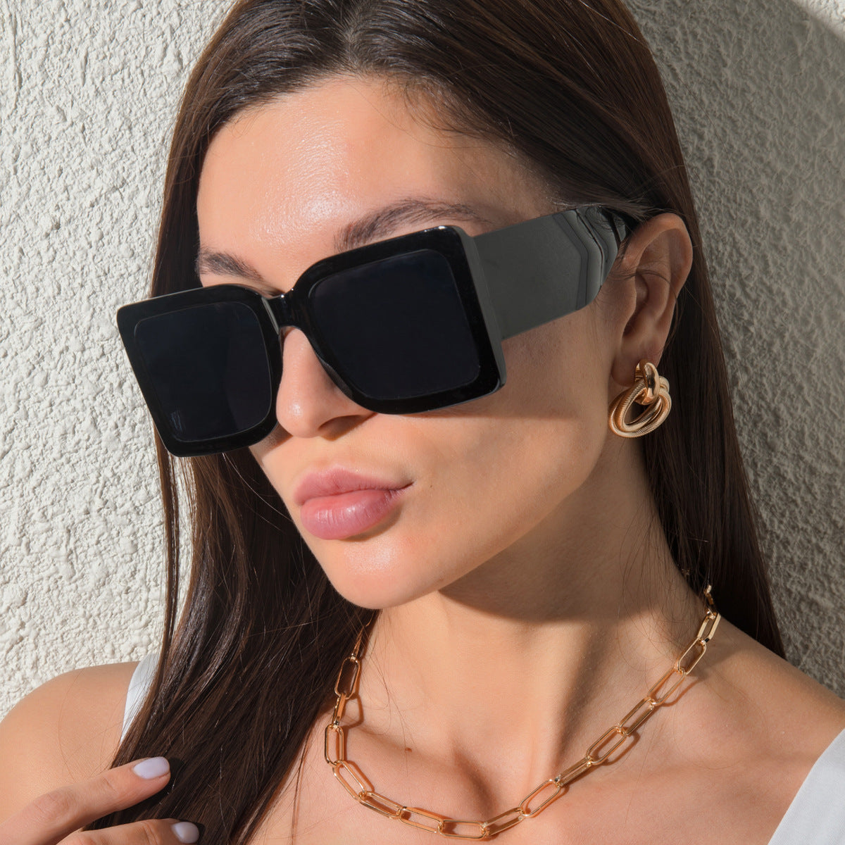 Big Frame Square Sunglasses - Emete Store