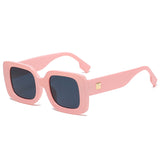 Retro Square Large Frame Sunglasses - Emete Store