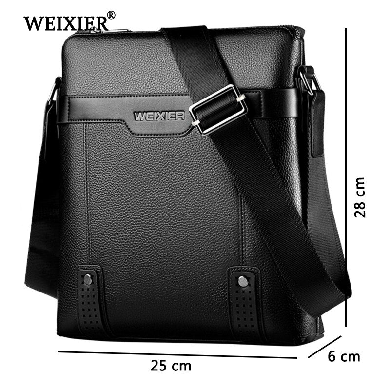 PU Leather Men Messenger Bags - Emete Store