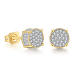 Trendsetter Gold Plated Hiphop Earrings - Emete Store