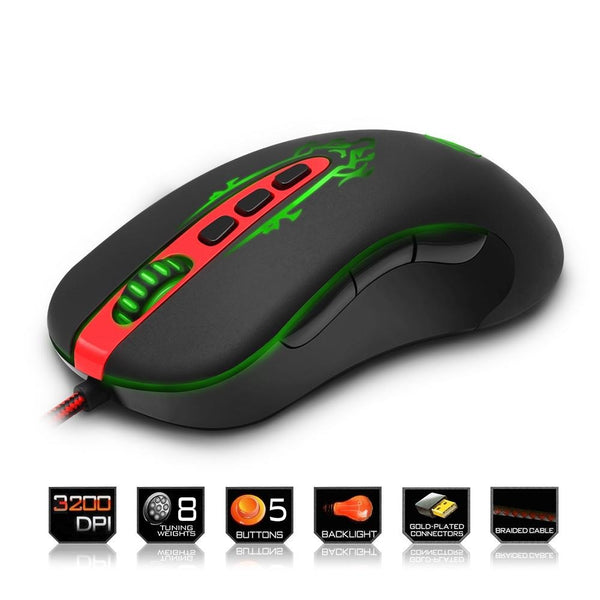 Redragon Gaming Mouse PC 3200 DPI - Emete Store