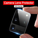 HD camera lens tempered glass protector on for Samsung Galaxy - Emete Store