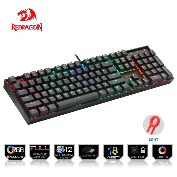 Redragon USB mechanical gaming keyboard - Emete Store