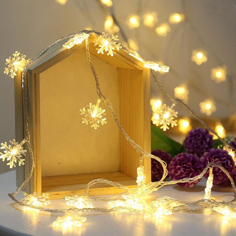 Christmas snowflake lights christmas tree decorations eprolo