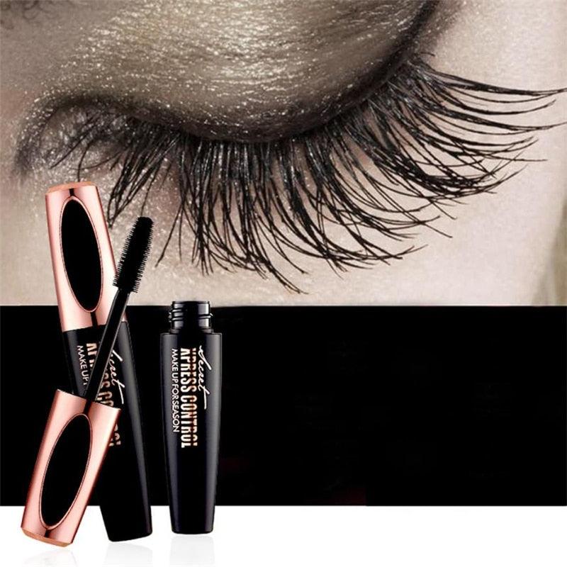 Eye Lashes Makeup Waterproof Silicone Brush  1pc 4D Silk fiberic eprolo