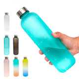 Plastic Water Bottle Frosted Gradient - Emete Store