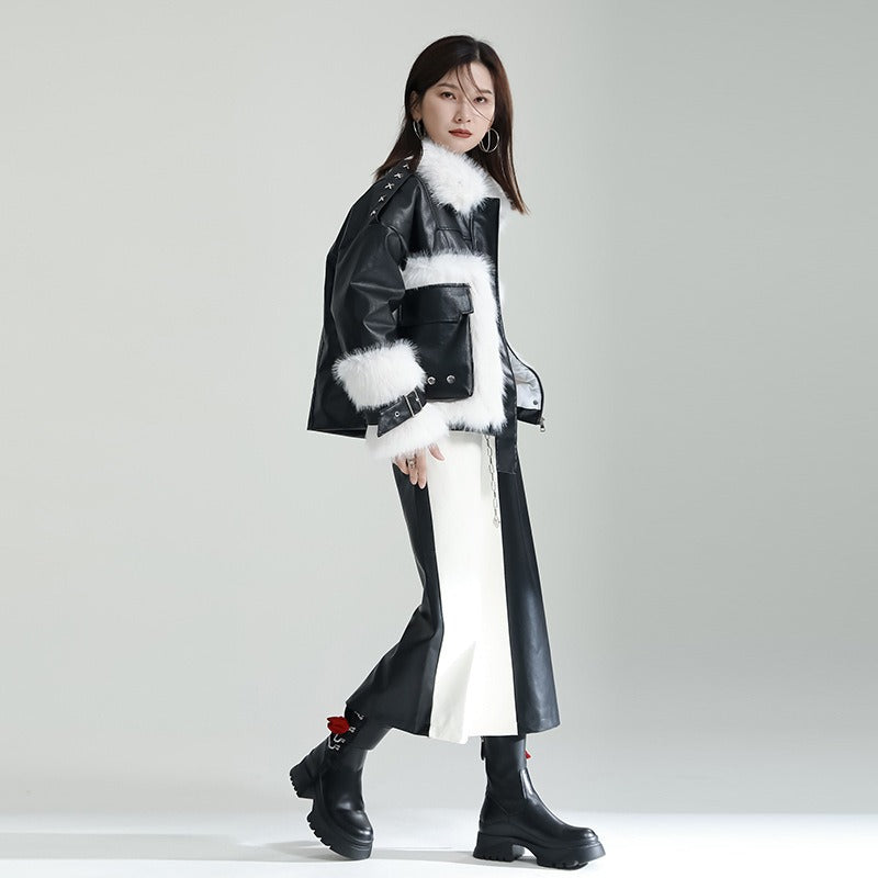 Increasingly Designer Small Fur One Piece Coat eprolo