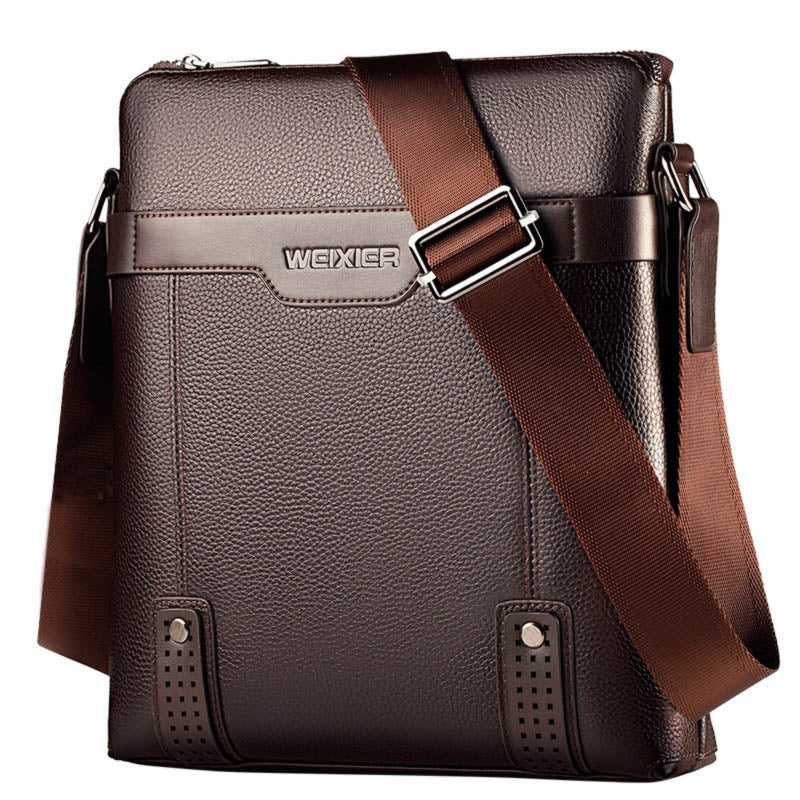 PU Leather Men Messenger Bags - Emete Store