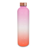 Plastic Water Bottle Frosted Gradient - Emete Store