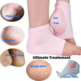 Silicone Moisturizing Gel Heel Socks - Emete Store