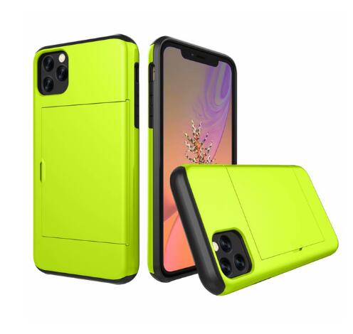 iPhone 11 Pro Max XS X XR Case Slide Armor Wallet Card Slots Holder Cover eprolo