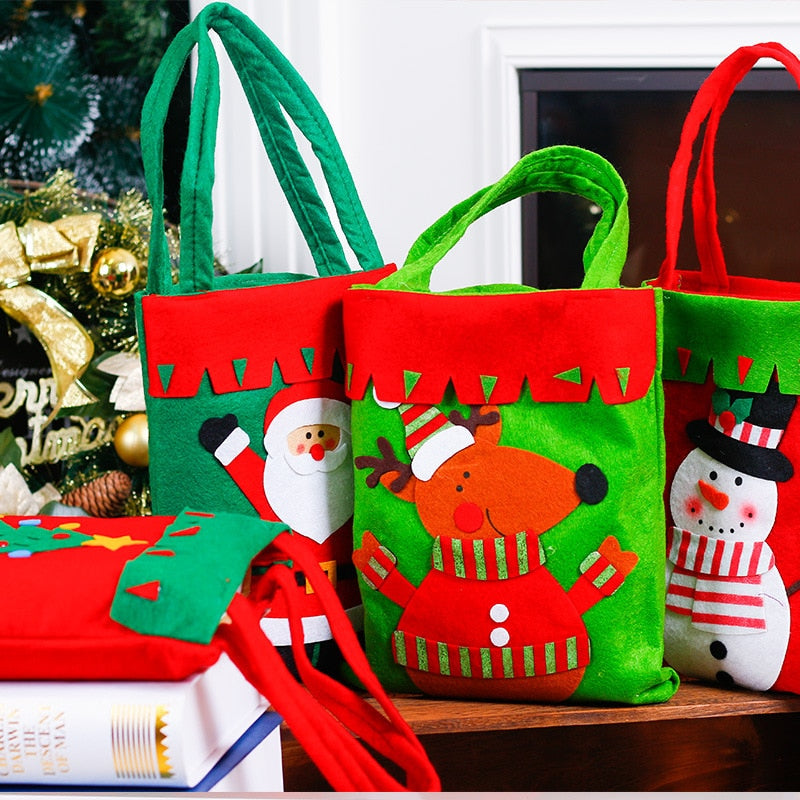 Christmas Decoration Supplies For Home Santa Claus Socks eprolo