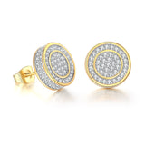 Trendsetter Gold Plated Hiphop Earrings - Emete Store