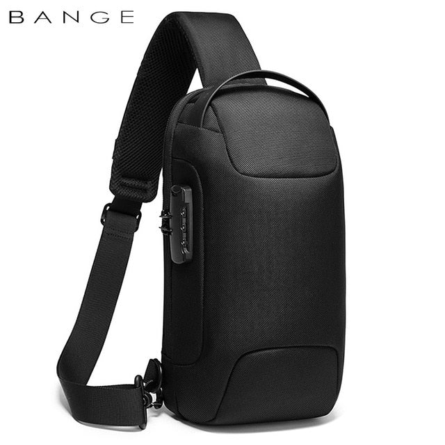 BANGE Hot Anti-thief Crossbody Waterproof Shoulder Bags USB Charger - Emete Store