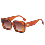 Retro Square Large Frame Sunglasses - Emete Store