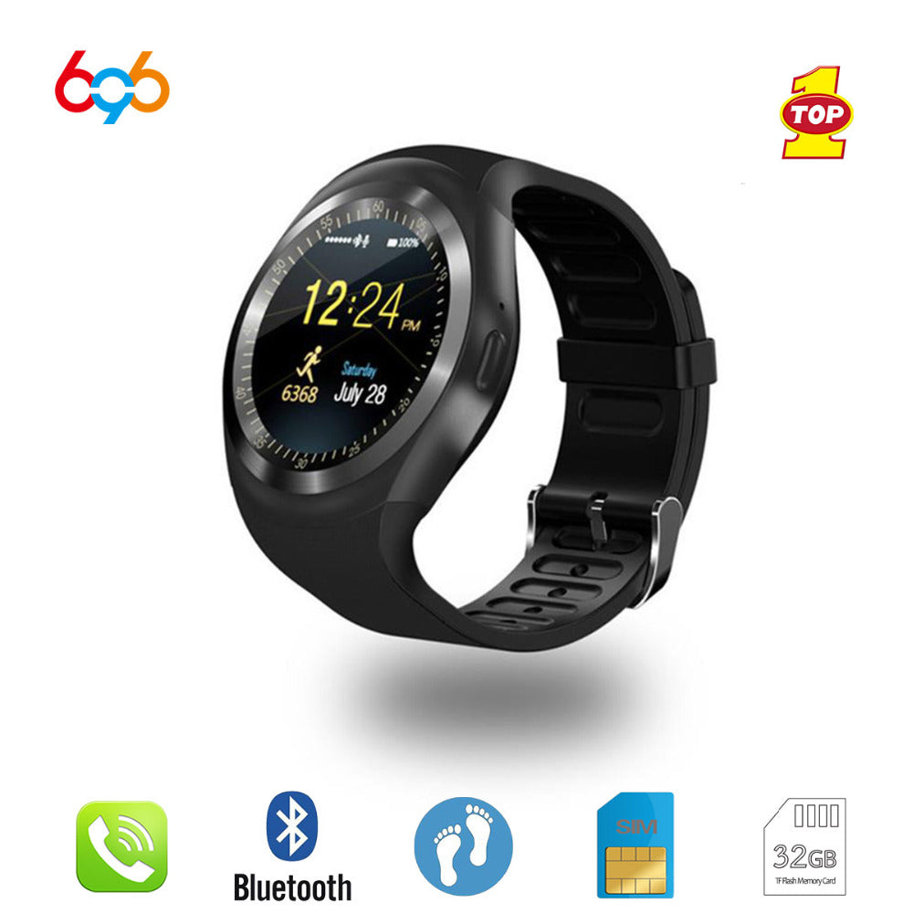 SmartWatch Phone Call GSM Sim Remote Camera Information Display - Emete Store