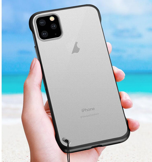 Ultra Thin Hard Matte Translucent Clear Case For iPhone11iphone12 eprolo