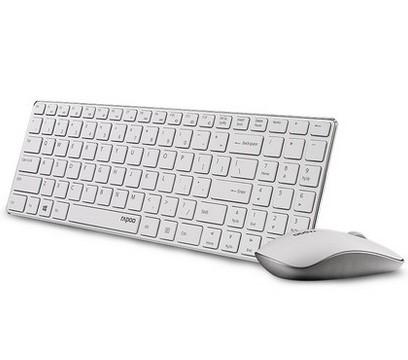 Rapoo 9300P Ultra Thin Metal Optical Wireless Keyboard and Mouse eprolo