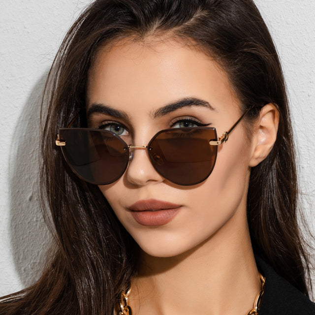 Frame Cat Eye Sunglasses - Emete Store