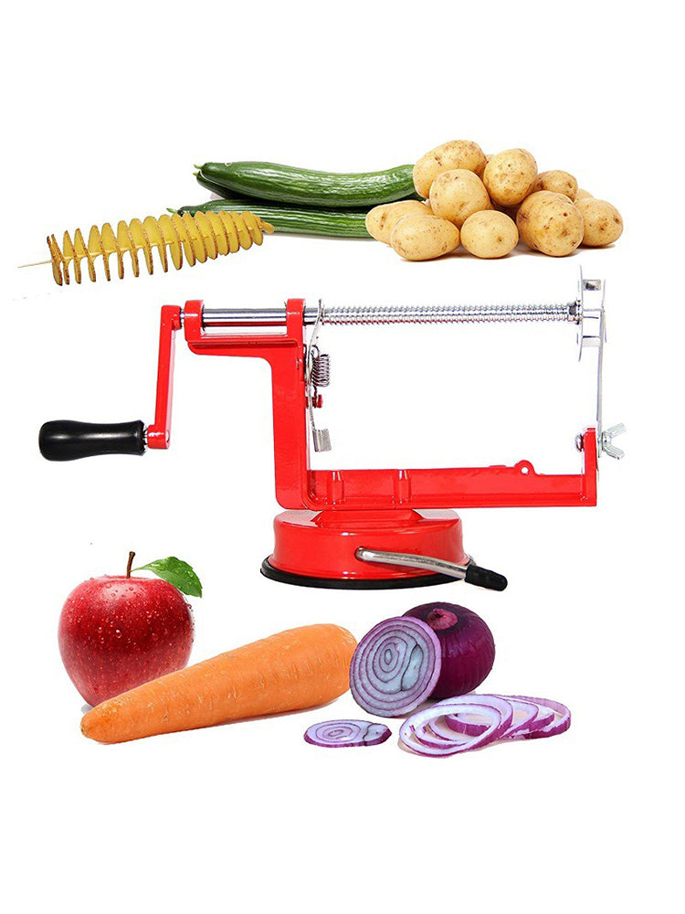 Household Hand-Cranked Potato Machine Stainless Steel Rotary Slicer eprolo