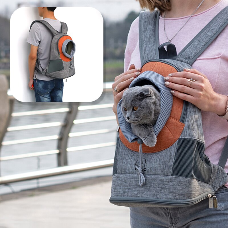 Pet bag Shoulder Dog Cat Carrier Portable Pet Puppy Travel Backpack - Emete Store