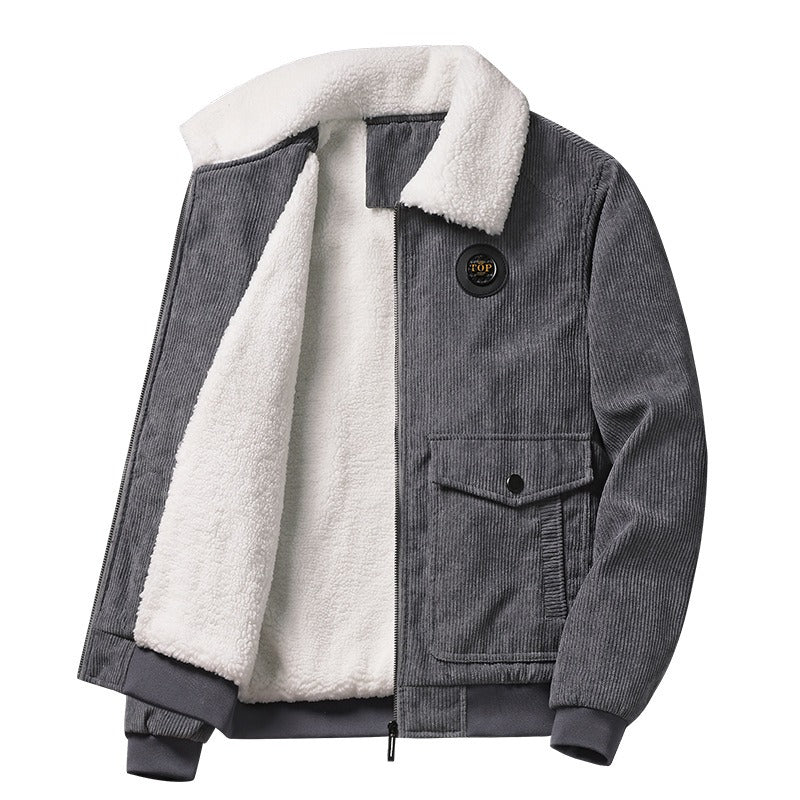 Thickened Cashmere Cotton Jacket eprolo