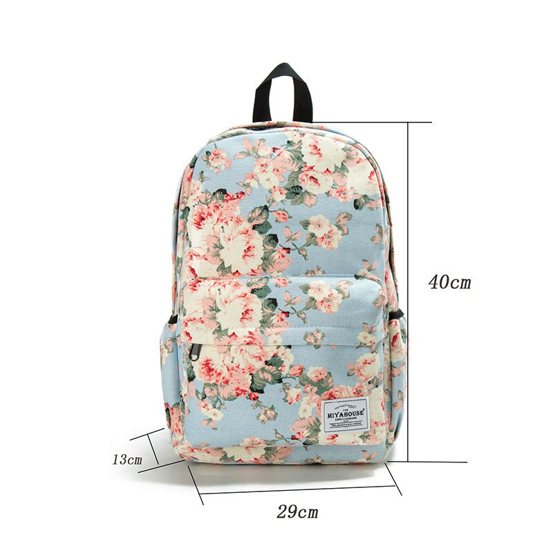 White Flower  Backpack eprolo