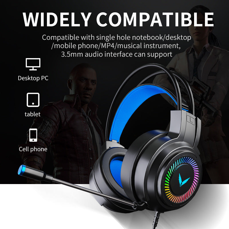 Computer Headset 7.1 Channel Wired Headset eprolo