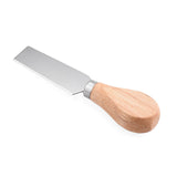 Stainless Steel Wooden Handle Cheese Knife and Fork - Emete Store