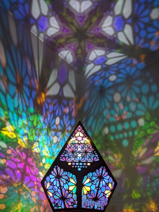 Floor Lamp- Bohemian Light Spot Diamond Light Hollow Bohemian Colourful Lights eprolo