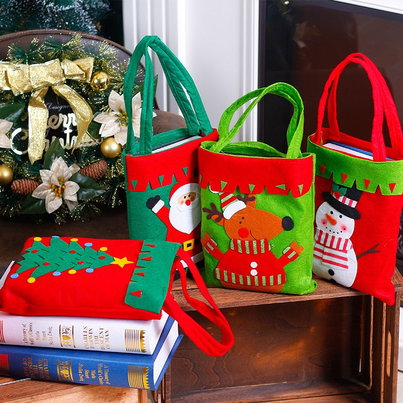 Christmas Decoration Supplies For Home Santa Claus Socks eprolo