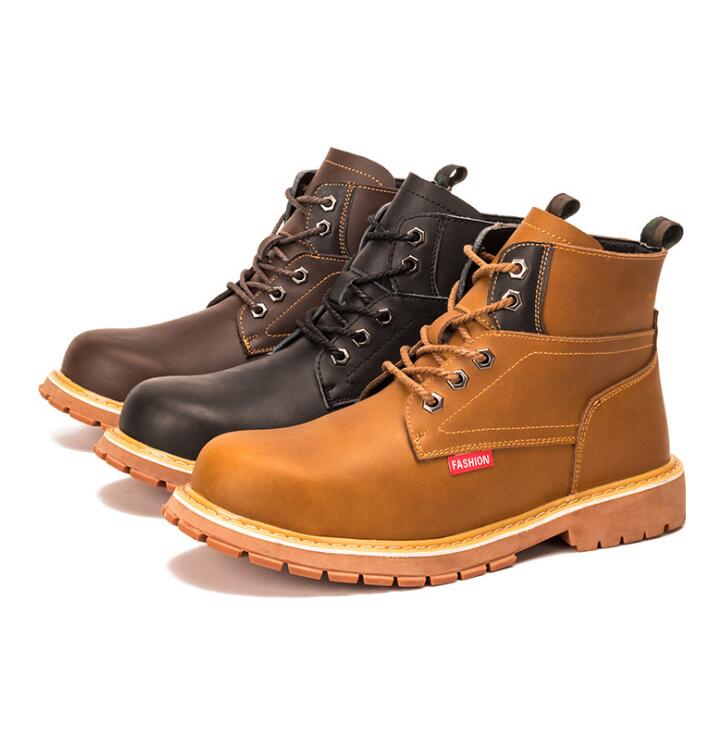 Men's casual boots winter work safety boots anti-puncture shoes eprolo
