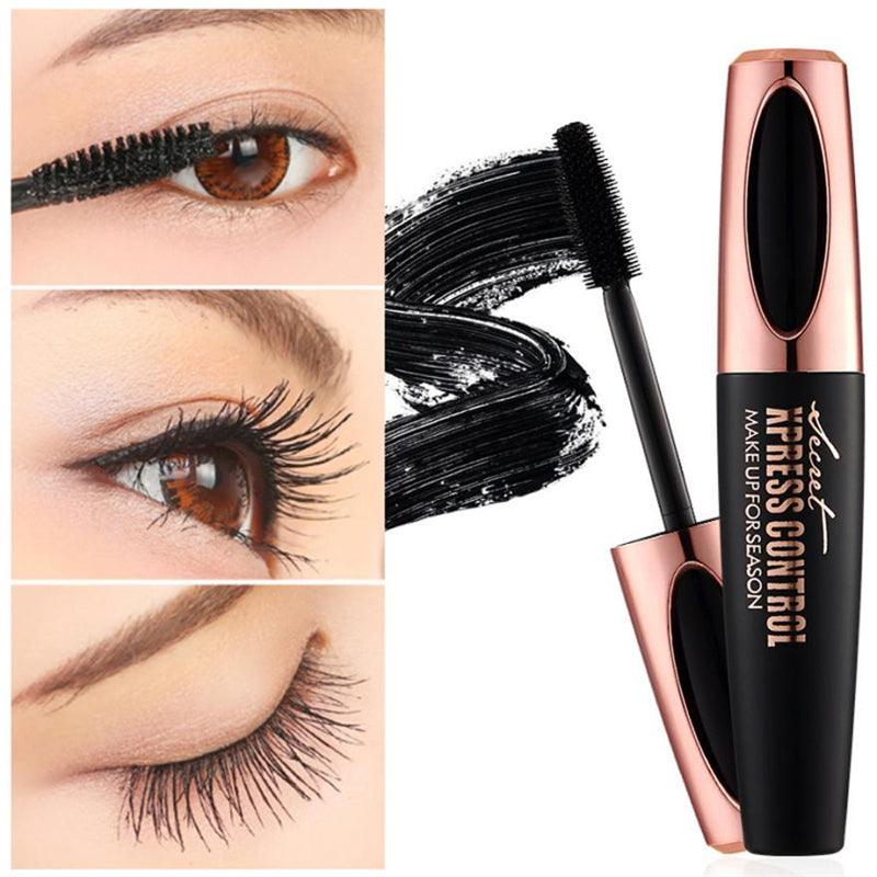 Eye Lashes Makeup Waterproof Silicone Brush  1pc 4D Silk fiberic eprolo