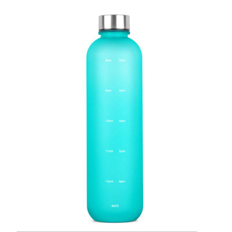 Plastic Water Bottle Frosted Gradient - Emete Store