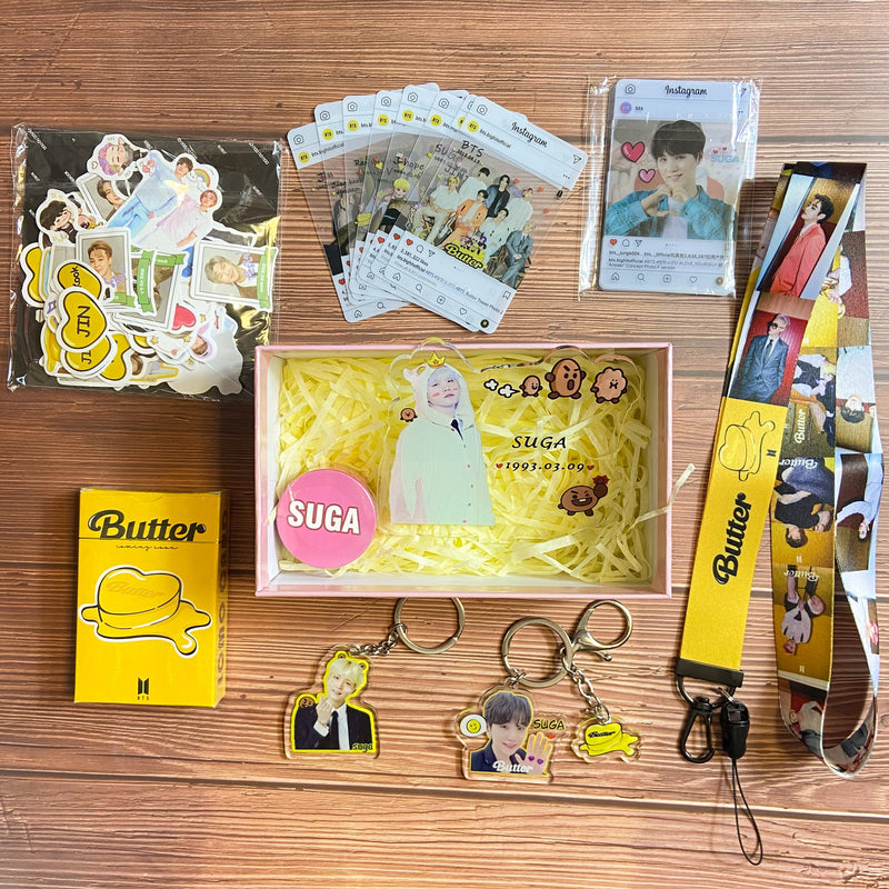Personal gift box around BTS butter eprolo