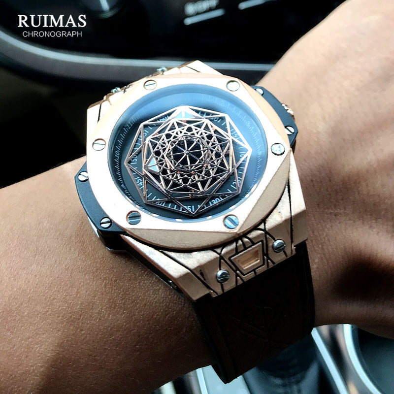 Luxury Top Brand Quartz Watches Men Leather Strap Military Sports Wristwatch eprolo