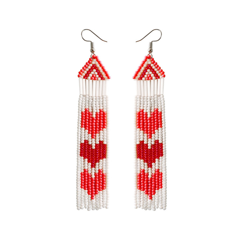 Rice Beads Tassels Earrings - Emete Store