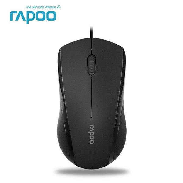 Rapoo N1600 Wired Silent Mouse 1000DPI - Emete Store