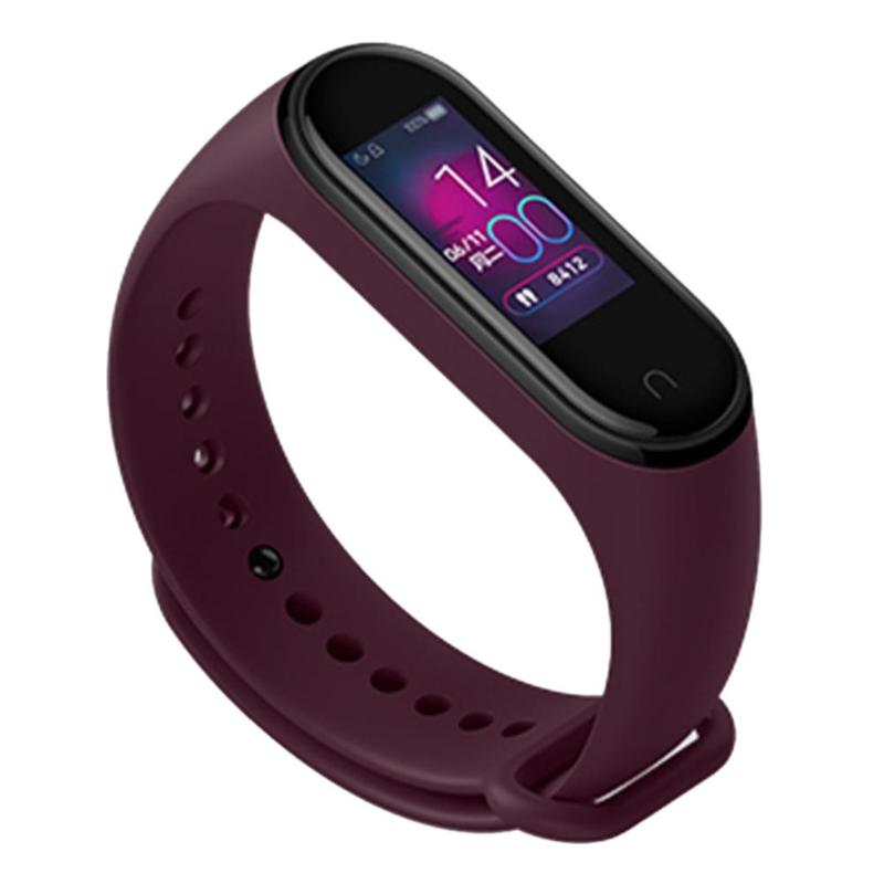 Xiaomi Mi Band 4 5ATM Heart Rate Smart Wristband (Wine Red) - Emete Store