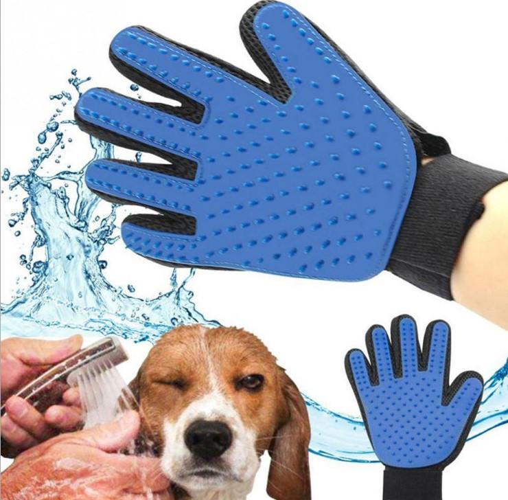 Silicone pet brush Glove Gentle Efficient Pet Grooming eprolo