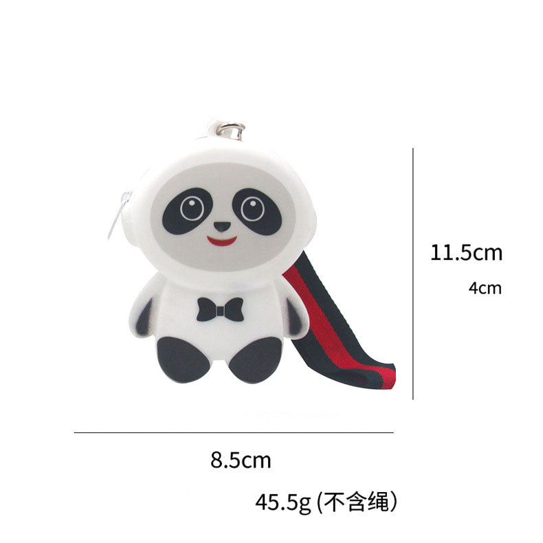 Ice Doll Panda Decompression Silicone Bag Change eprolo